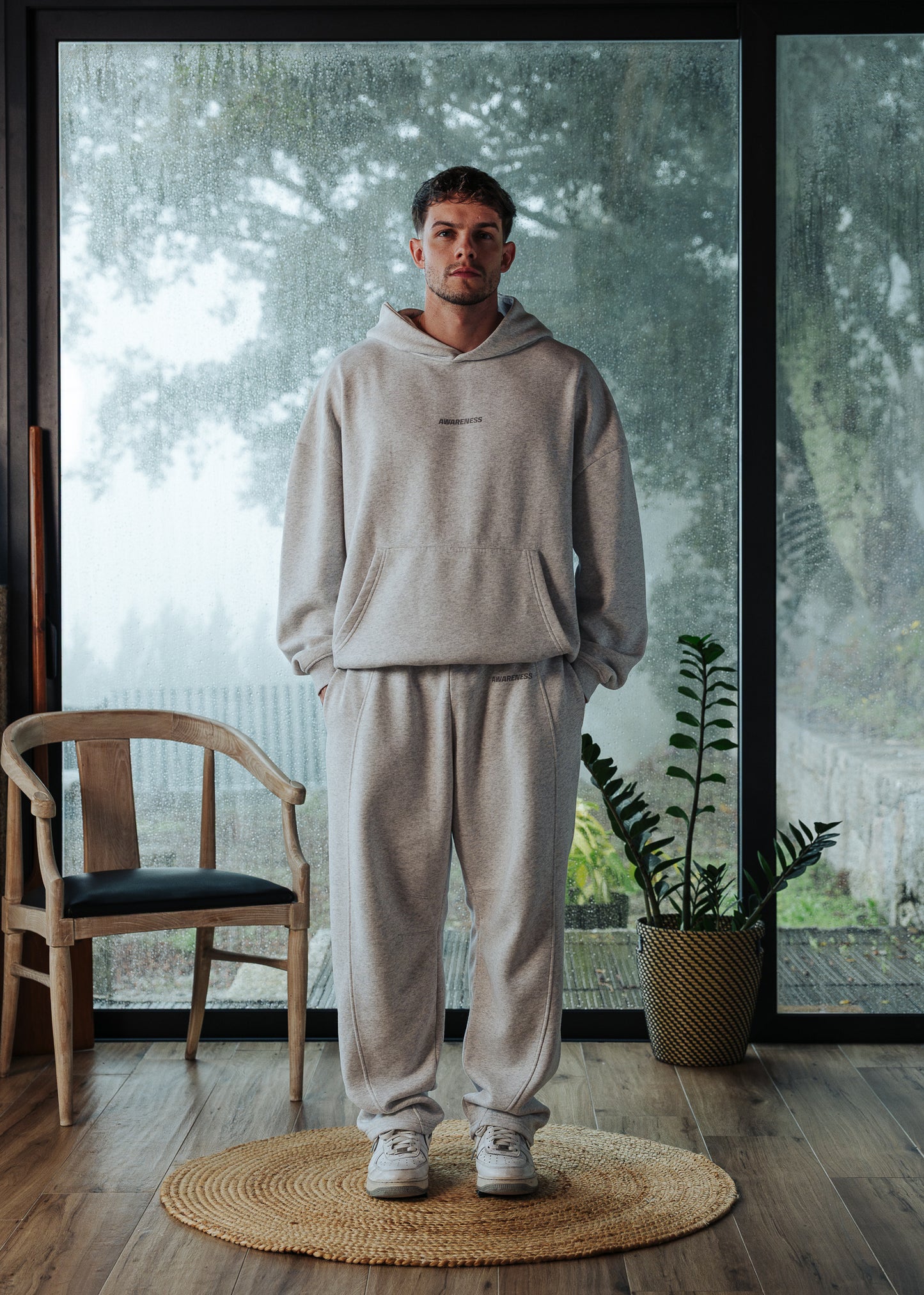 HEATHER GREY TRACKSUIT (Fear of Regret)