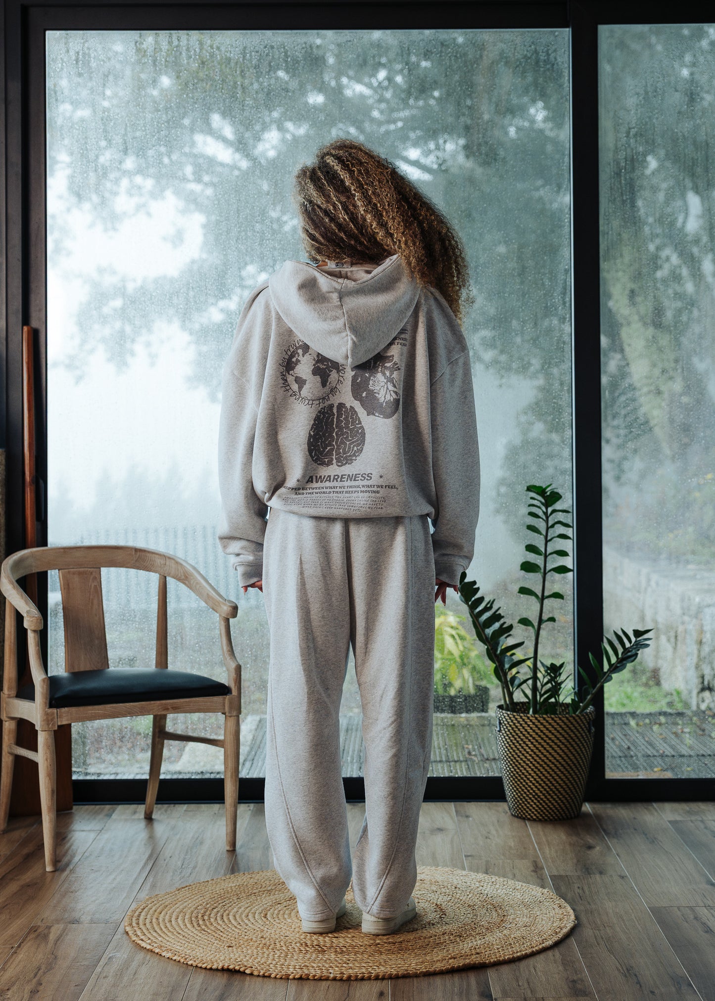 Heather Grey Hoodie (Fear of Regret)