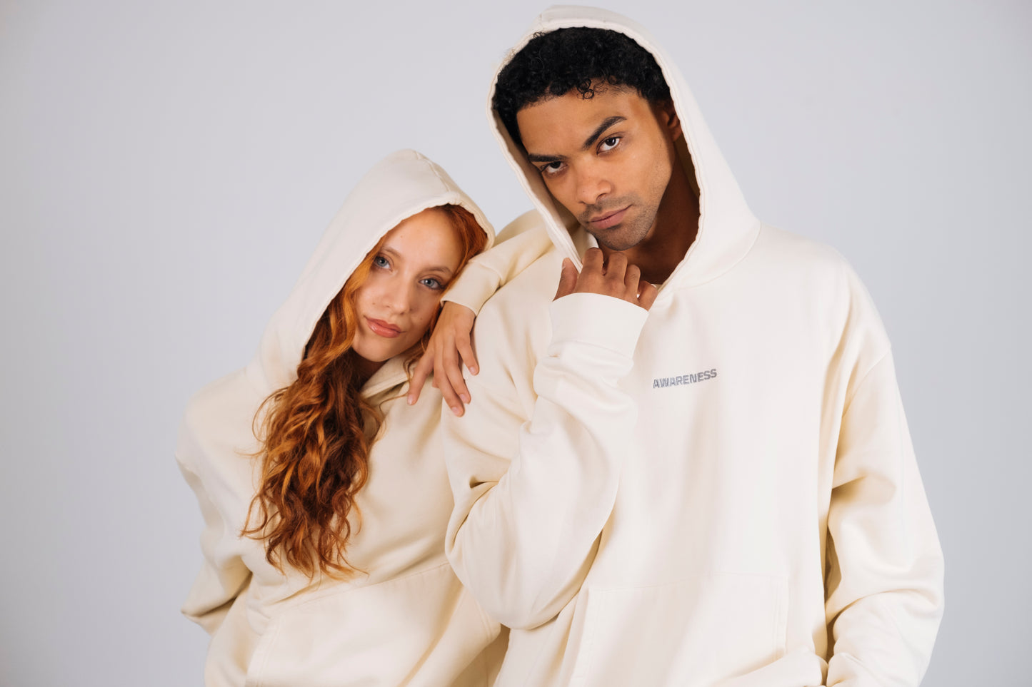 PRESENT | FUTURE HOODIE WHITECAP GREY