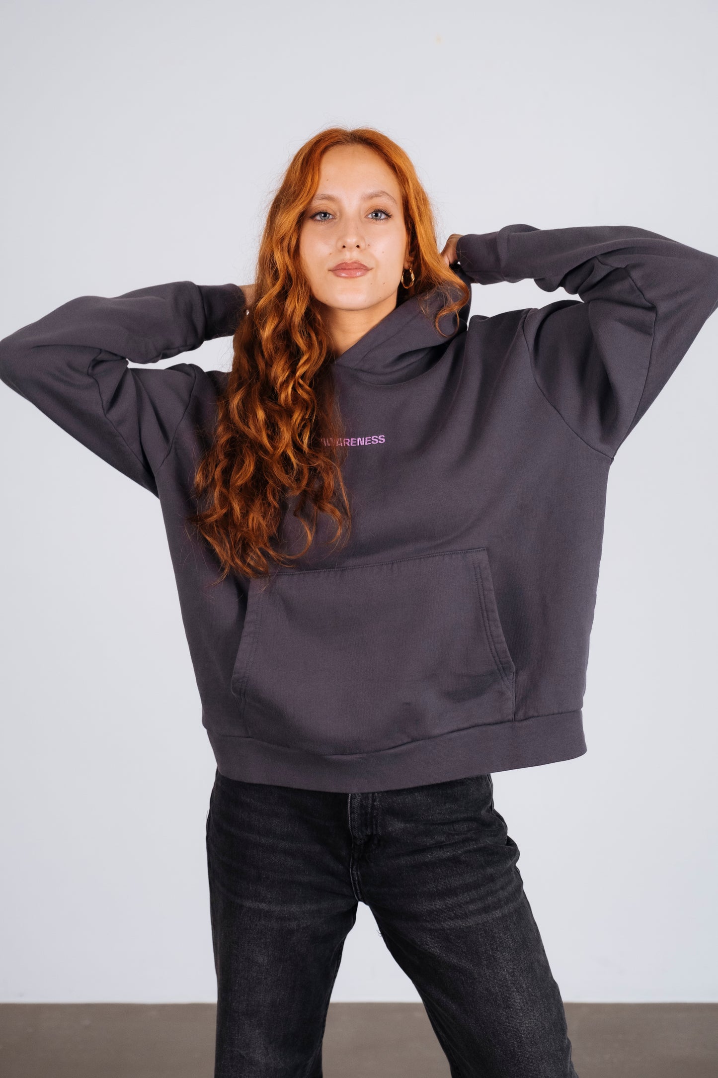 PAST | PRESENT HOODIE FOLKSTONE GREY