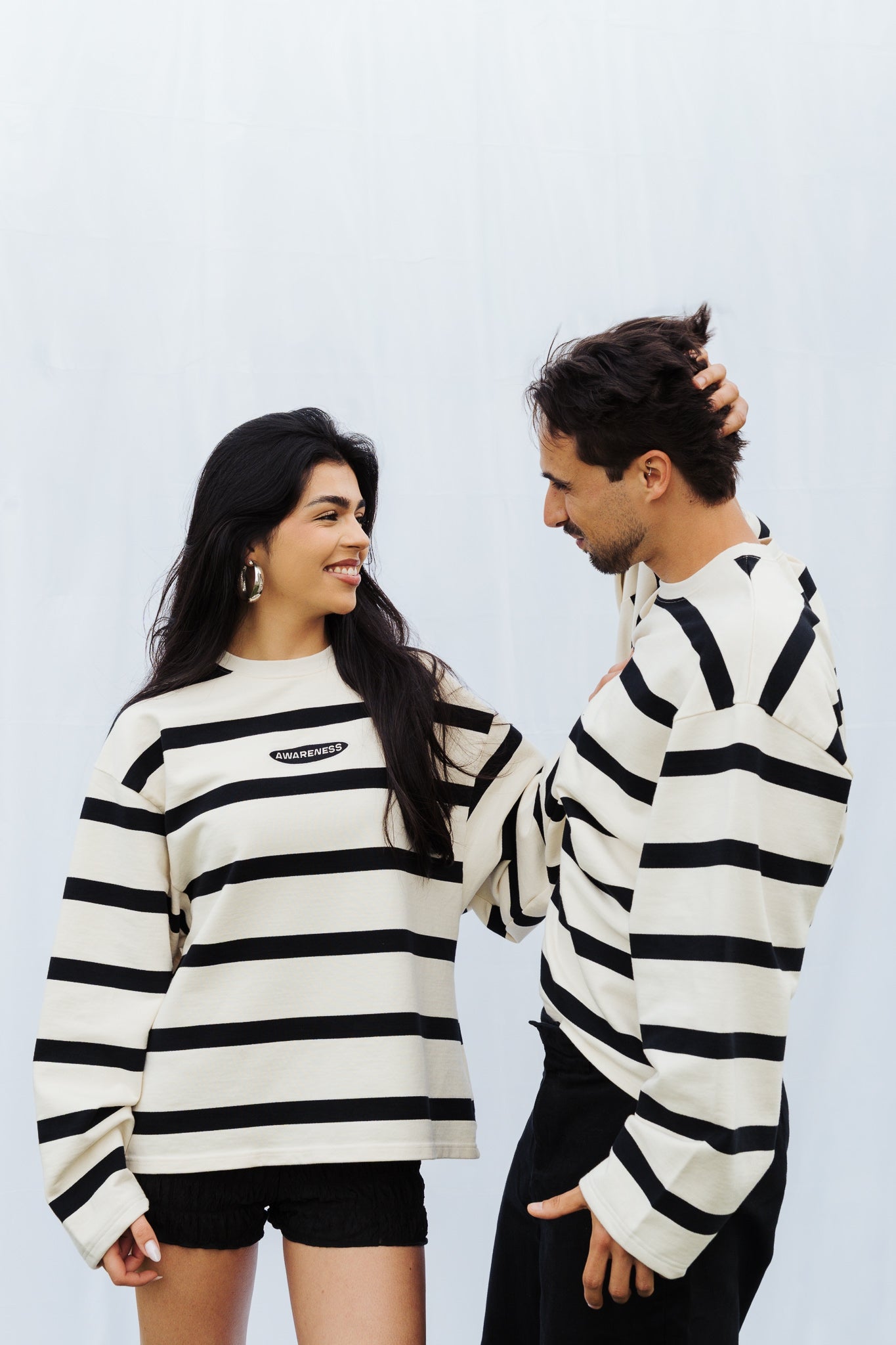 BLACK STRIPES LONG SLEEVE