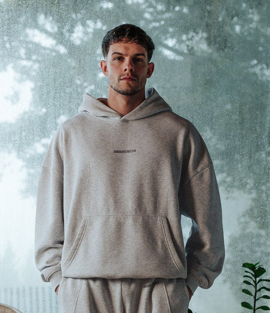 Heather Grey Hoodie (Fear of Regret)