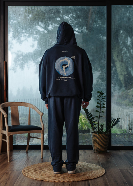 Deep Navy Hoodie (Fear of the Unknown)