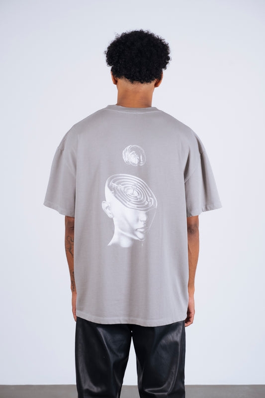 PRESENT T-SHIRT CLOUDBURST