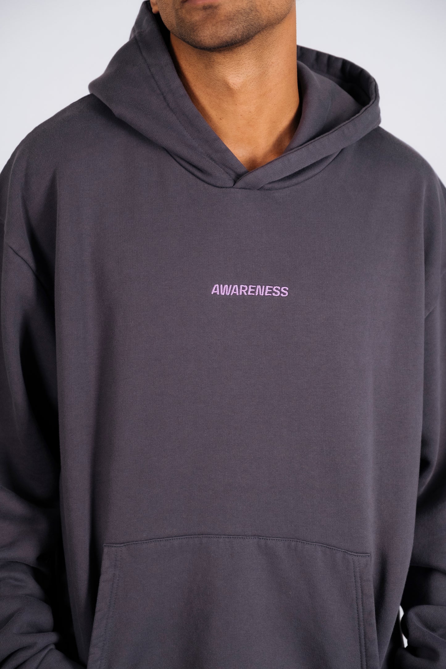 PAST | PRESENT HOODIE FOLKSTONE GREY