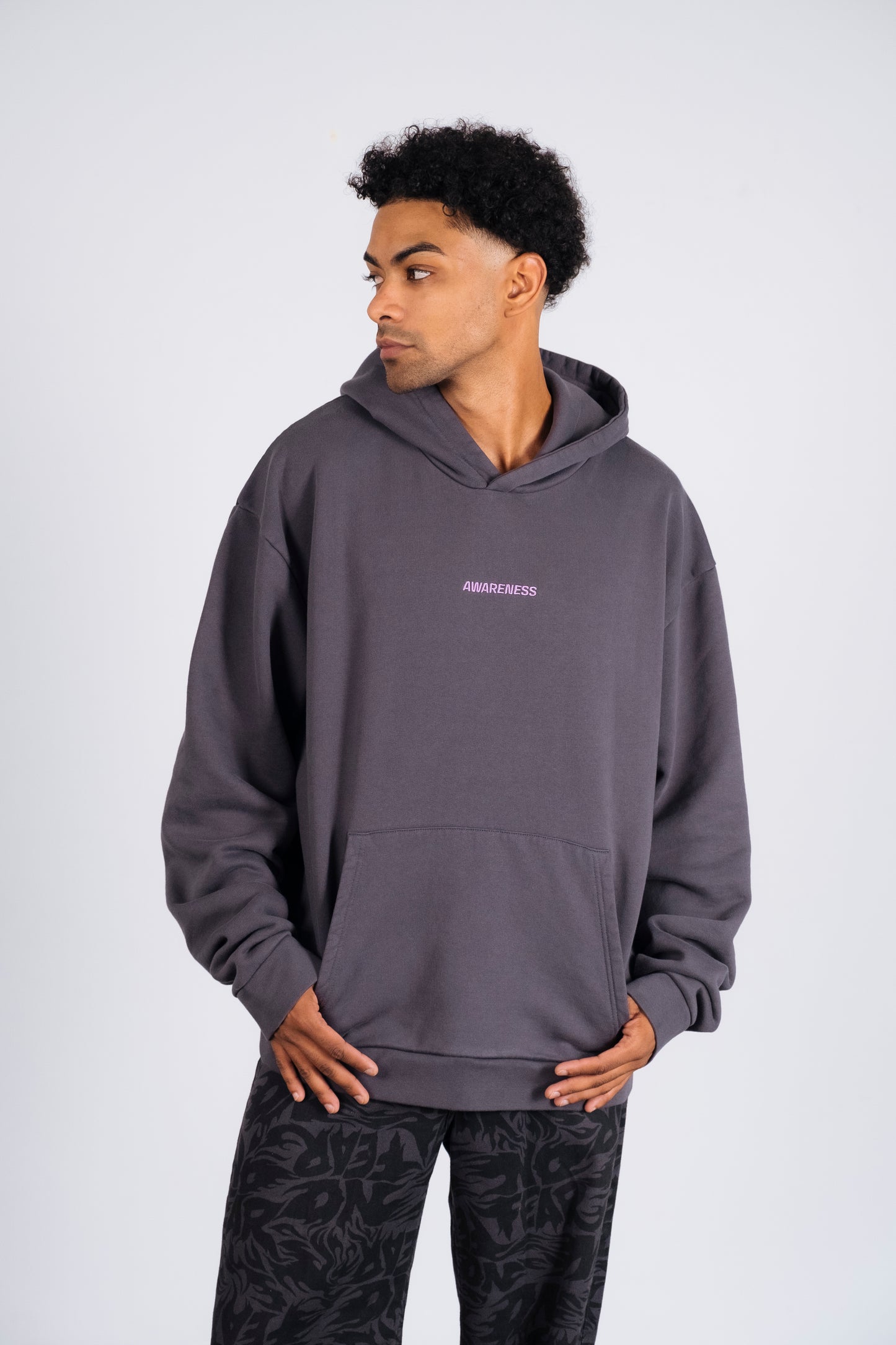 PAST | PRESENT HOODIE FOLKSTONE GREY