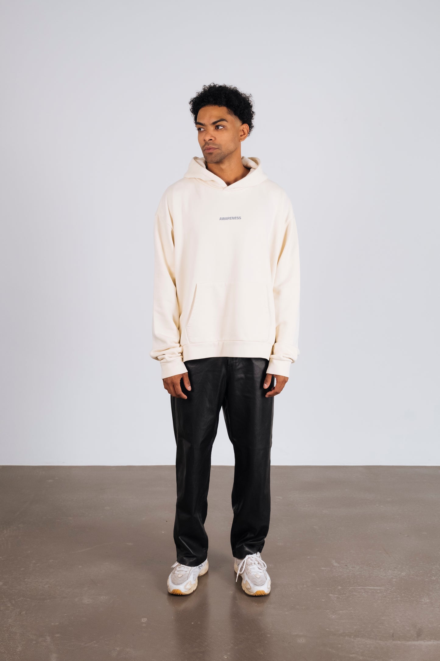 PRESENT | FUTURE HOODIE WHITECAP GREY