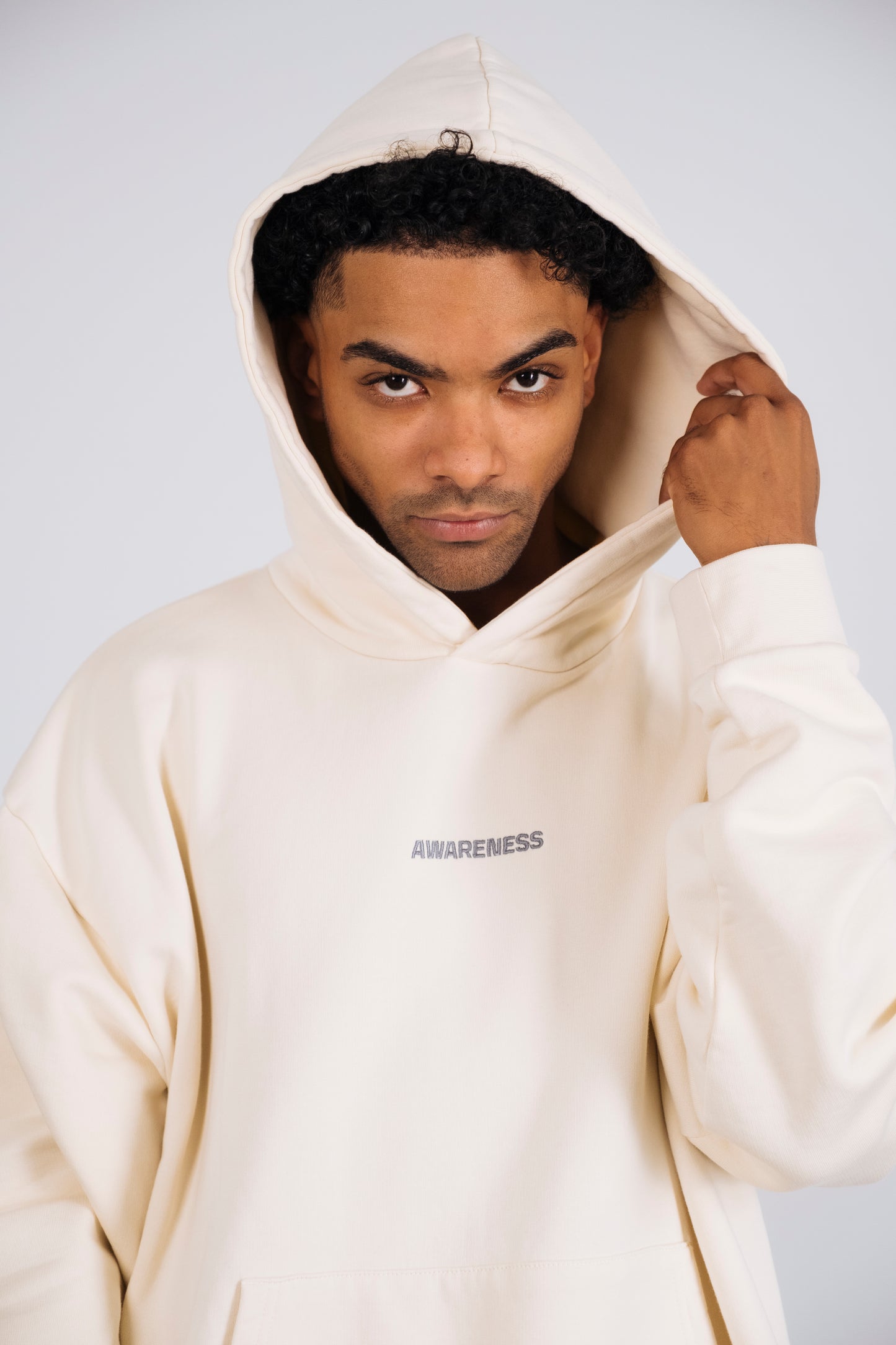 PRESENT | FUTURE HOODIE WHITECAP GREY