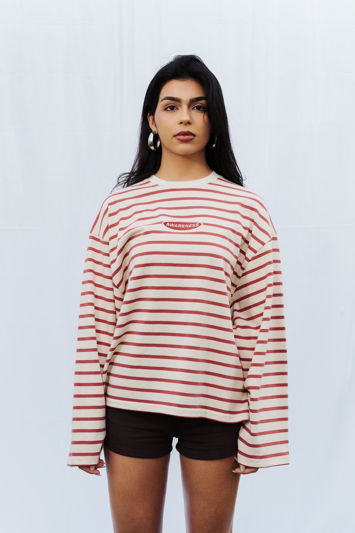 RED STRIPES LONG SLEEVE