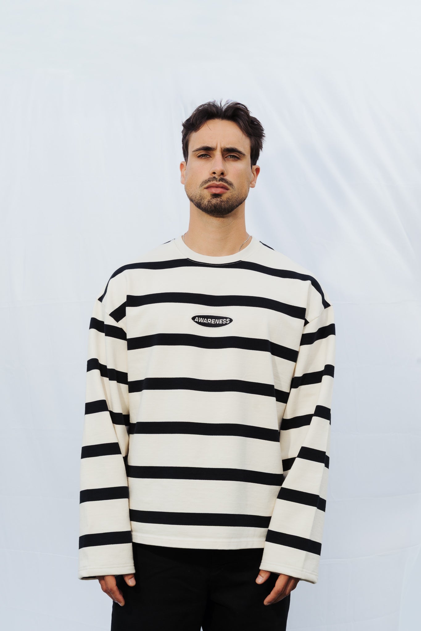 BLACK STRIPES LONG SLEEVE