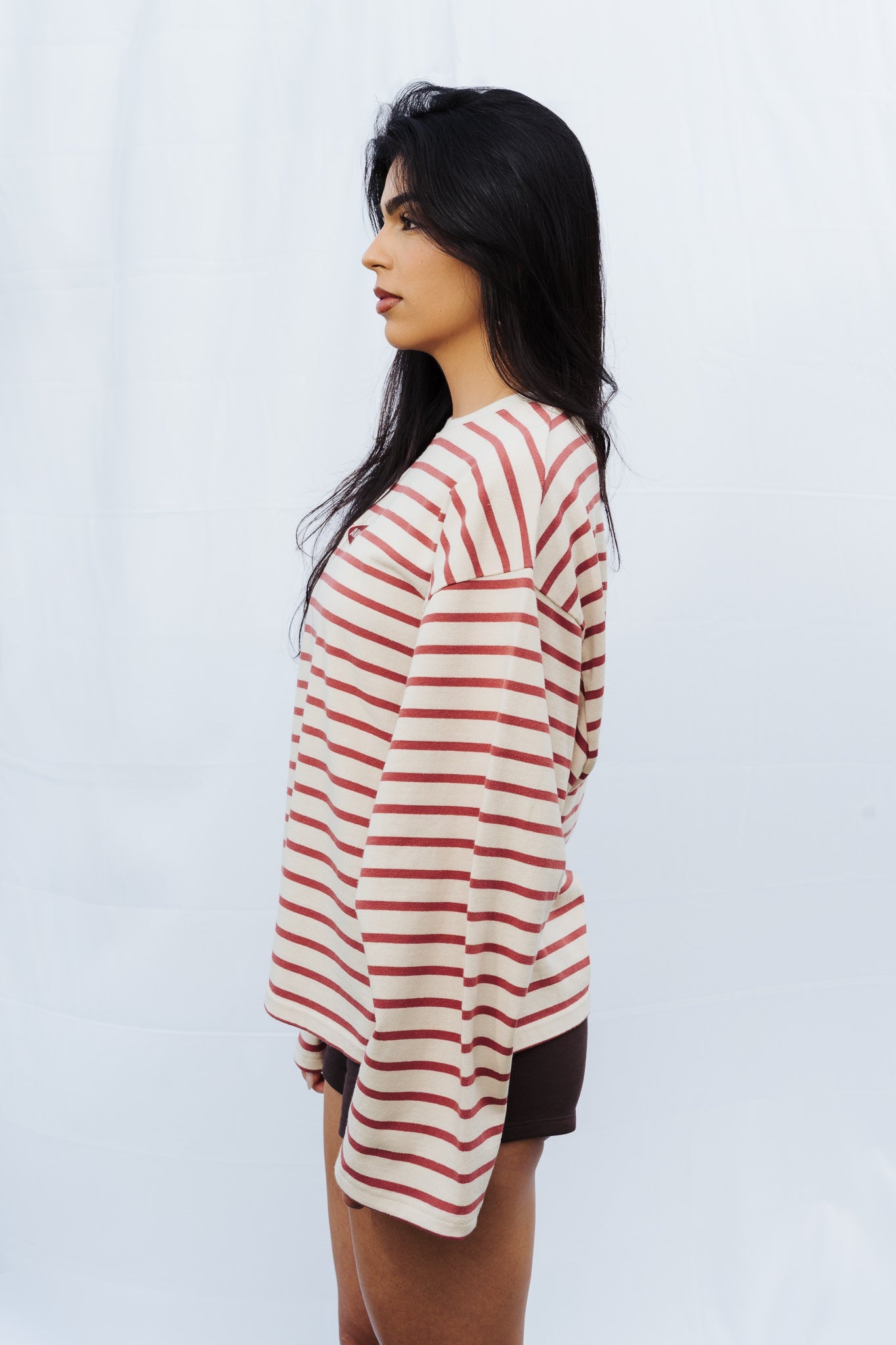 RED STRIPES LONG SLEEVE