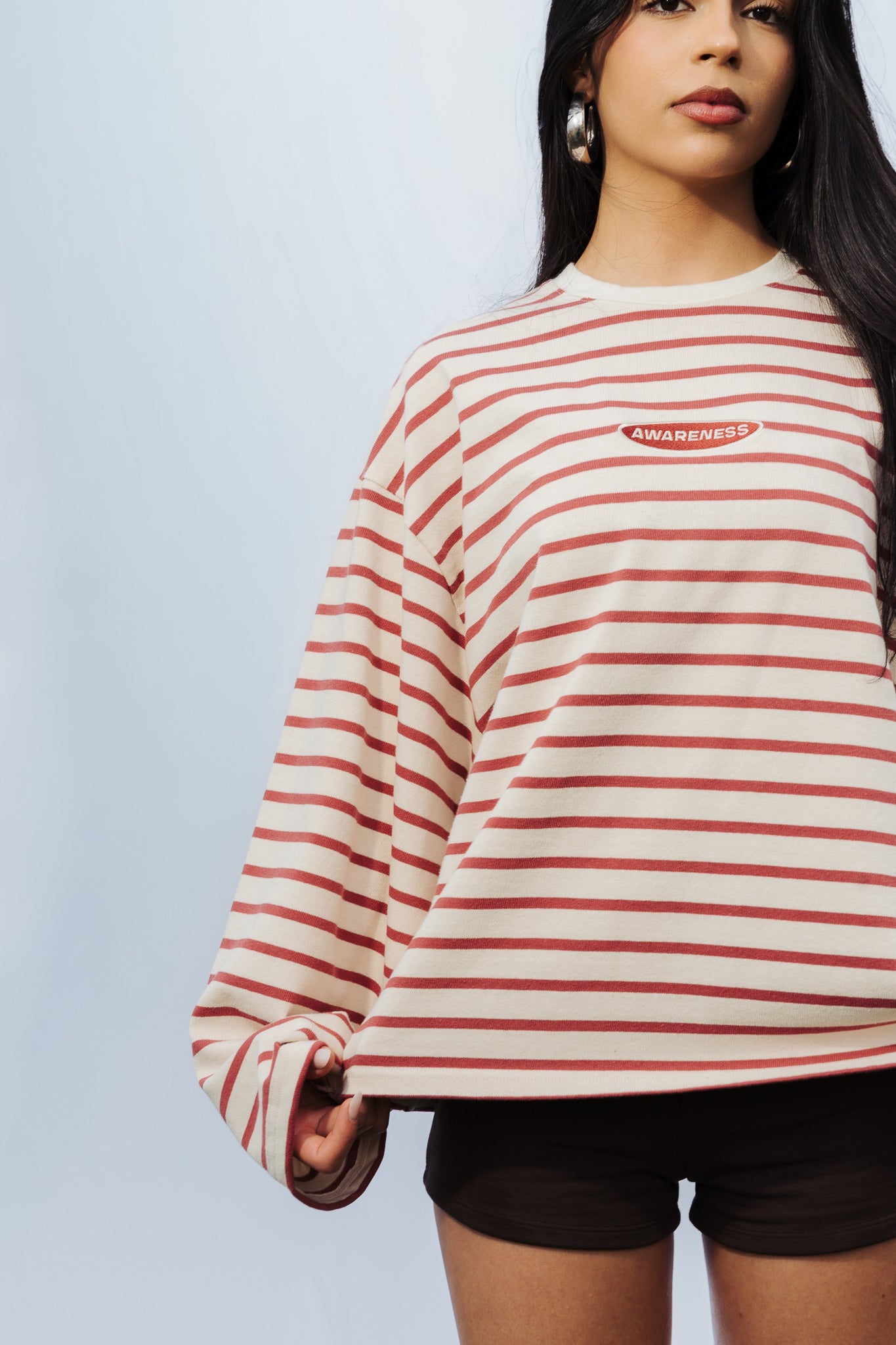 RED STRIPES LONG SLEEVE