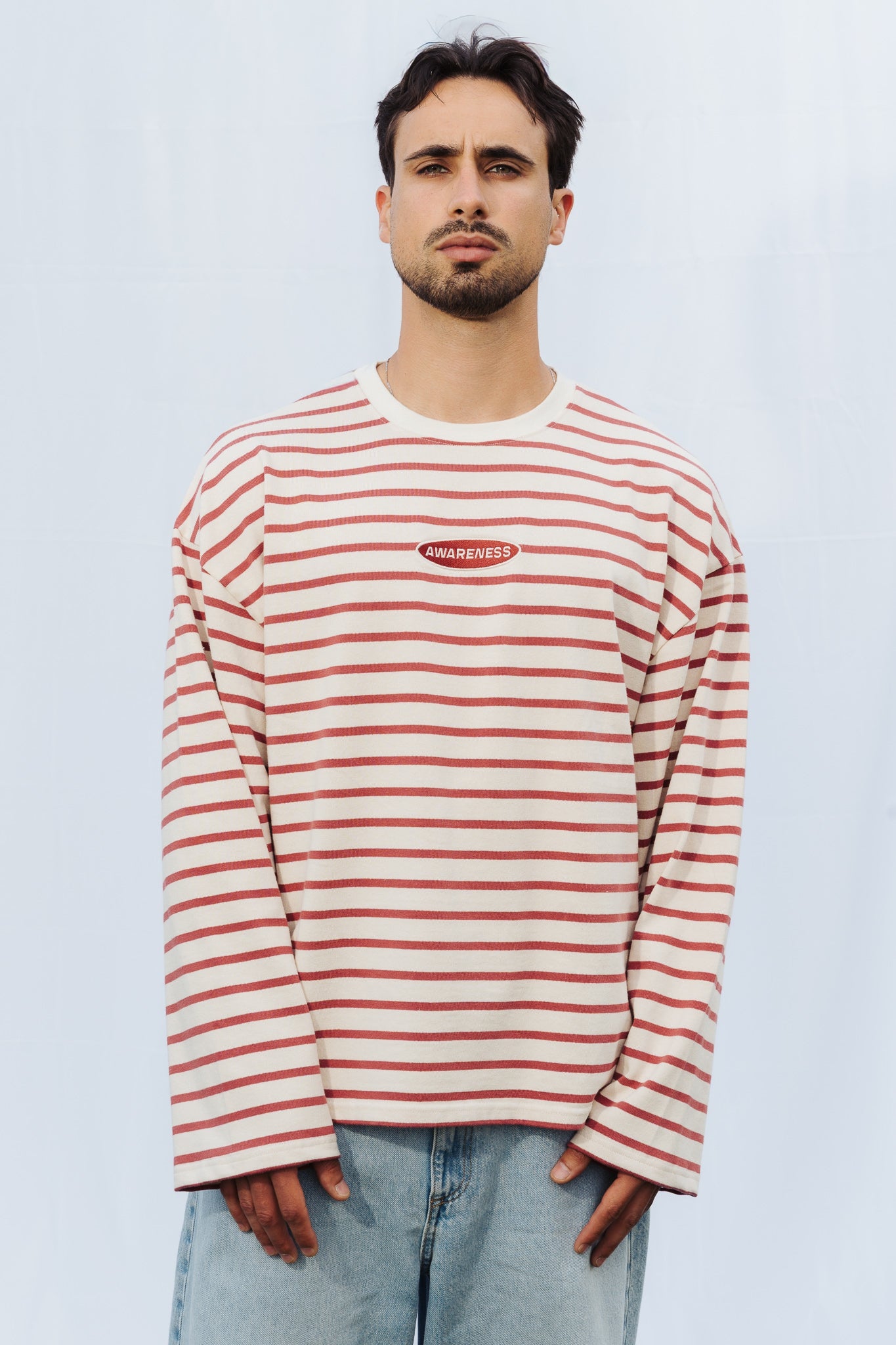 RED STRIPES LONG SLEEVE