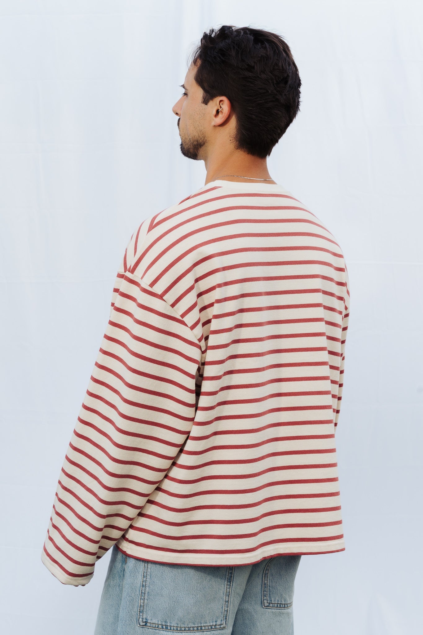 RED STRIPES LONG SLEEVE