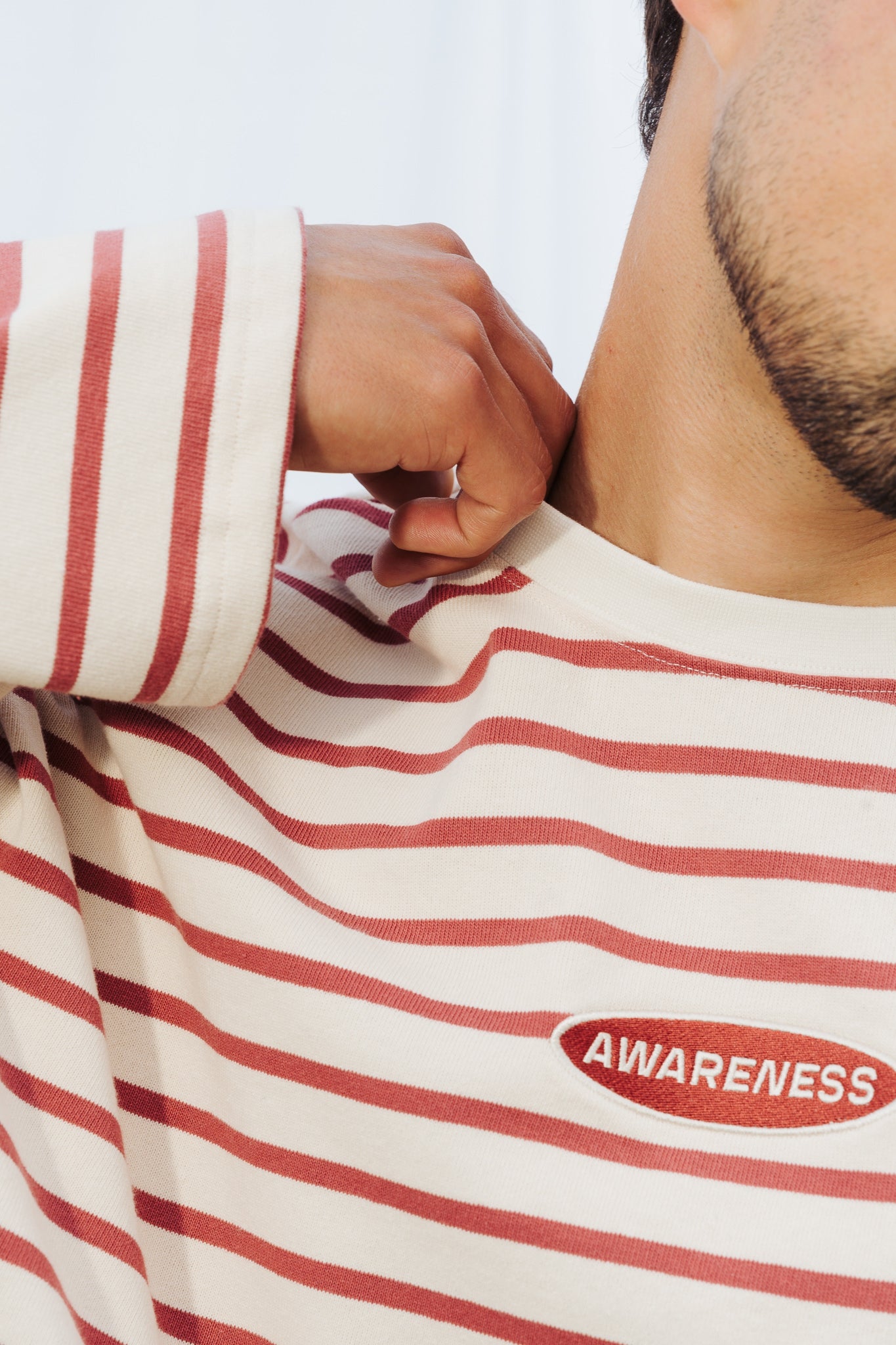 RED STRIPES LONG SLEEVE
